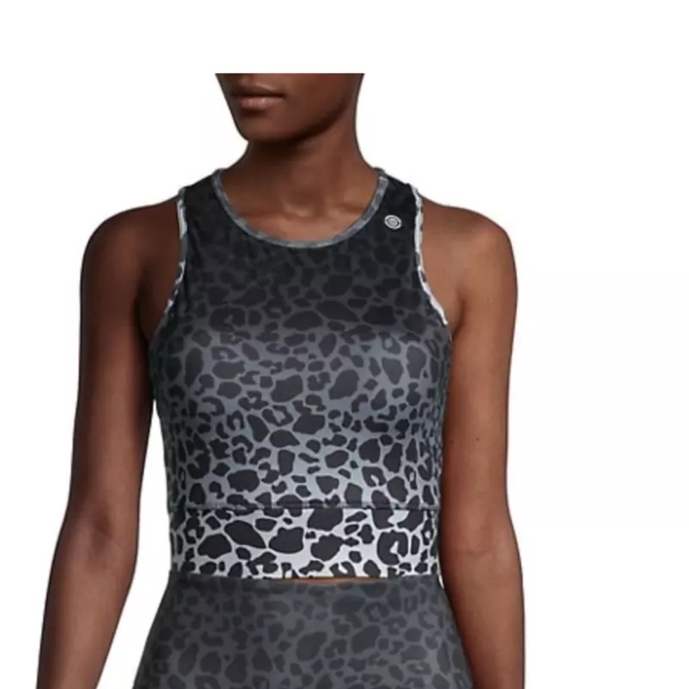 Max Studio Performance Animal Print Sport bra sz L
